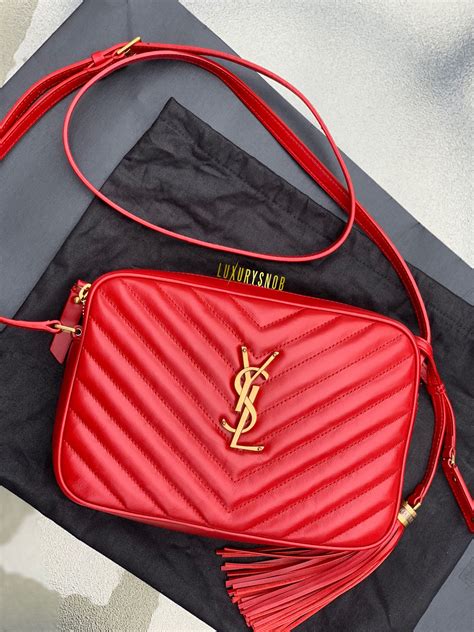 cherry red ysl bag|Red Saint Laurent Bags .